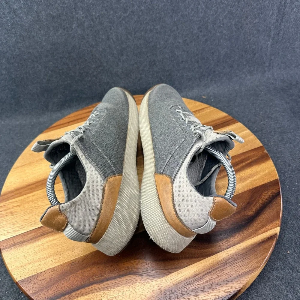 OluKai Nanea Li Shoes Mens Size 8.5 Gray Textile Low Top Casual Sneakers